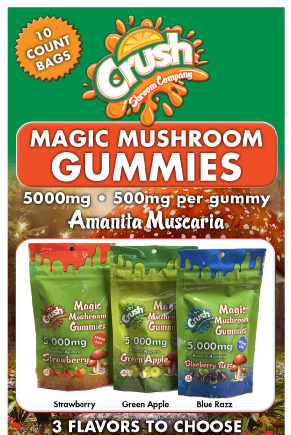 Crush Magic Mushroom Gummies