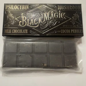 Black Magic Mushroom Chocolate Bar